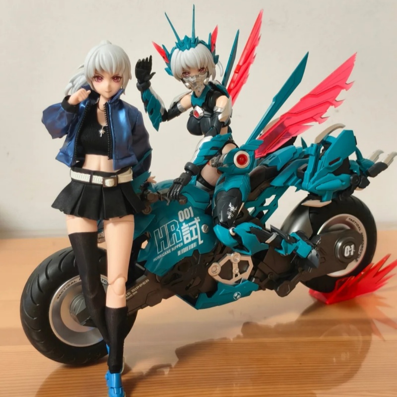 Model Kit Mecha Girl - 核爆マトリックス サイバーフォレスト ハリケーンホッパー イェ・フェンチャン メカガール プラスチックモデルキット