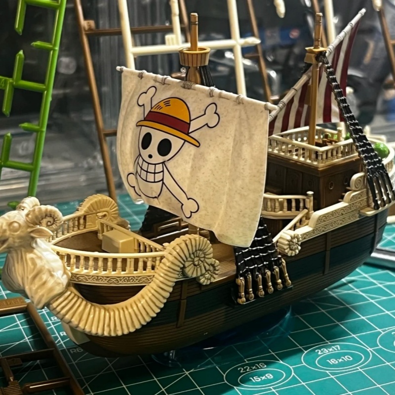 Model Kit One Piece Ship - バンダイ玩具 スターワンピース Netflix実写版 ゴーイングメリー号 大型船コレクション 組み立てモデルキット