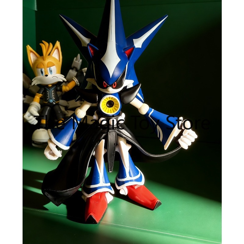 Model Kit Sonic - オリジナルレアソニックシリーズ メタルソニック・ザ・ソーサラー アクションフィギュア モデルトイ