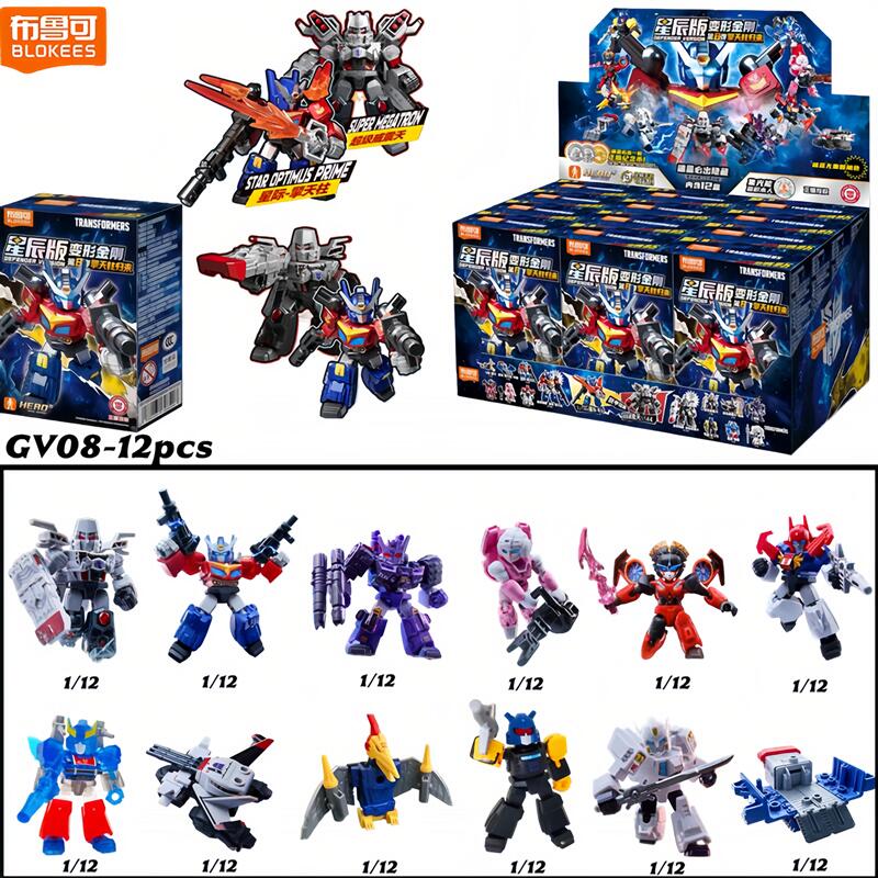Model Kit Optimus - 在庫あり Blokees トランスフォーマー GV08 12個セット オプティマスプライム