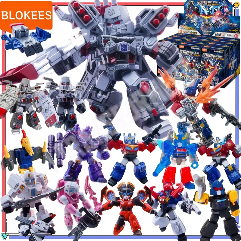 Model Kit Optimus - ブロキーズ トランスフォーマー ビルディングブロック スターエディション 8th スーパーメガトロン