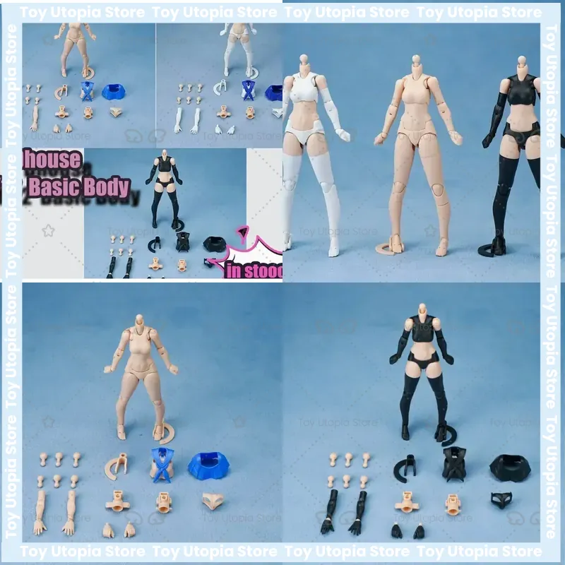 Model Kit Mecha Girl - Dhouse 1/12 ガンダムガール ベーシックボディ アクションフィギュア アクセサリーキット