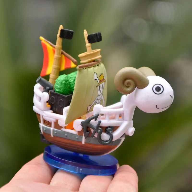 アニメワンピース 7 センチメートル船フィギュアルフィモデル - Model Kit One Piece Ship のレビューと価格