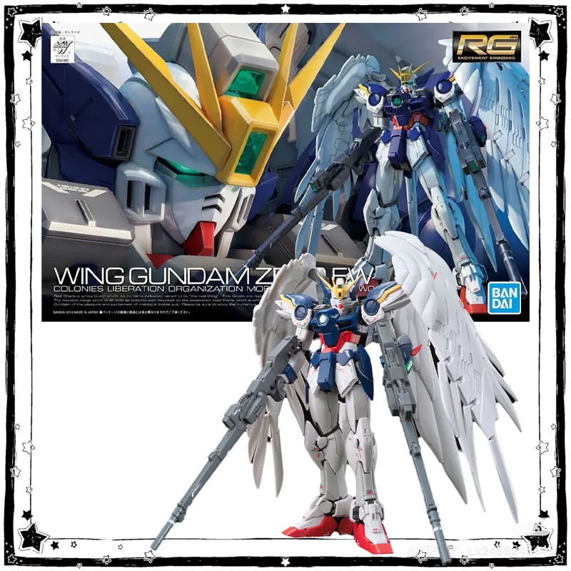 在庫ありバンダイガンダムモデルキットアニメフィギュア RG  - Model Kit Wing Zero のレビューと価格