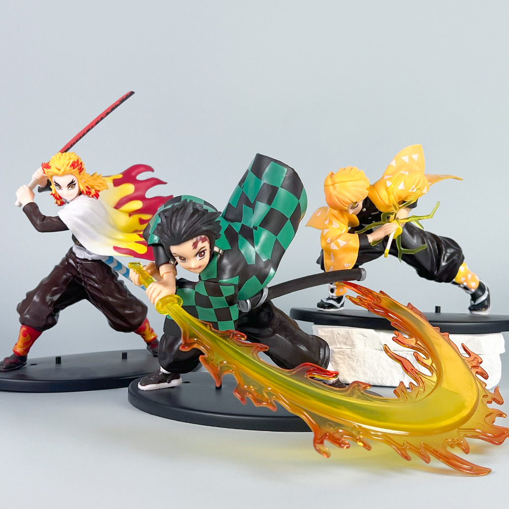 アニメデーモンスレイヤー PVC フィギュア炭治郎善逸 Ky - Model Kit Zenitsu のレビューと価格