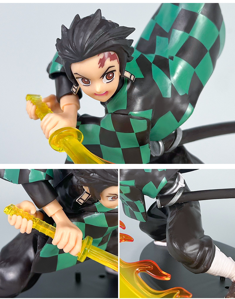 アニメデーモンスレイヤー PVC フィギュア炭治郎善逸 Ky - Model Kit Zenitsu のレビューと価格