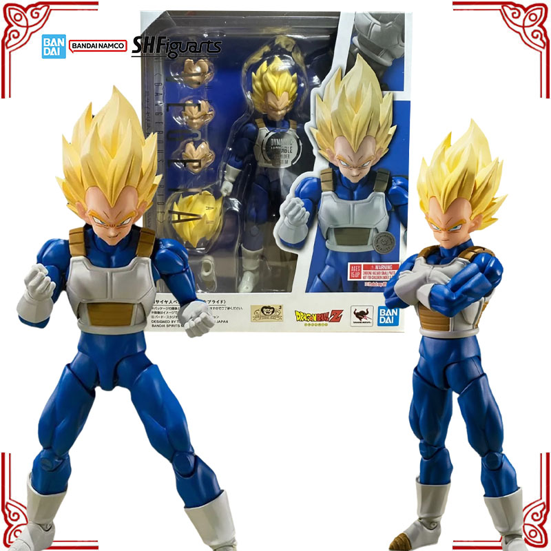 在庫あり本物のバンダイドラゴンボールモデルキット SHF ベ - Model Kit Vegito のレビューと価格