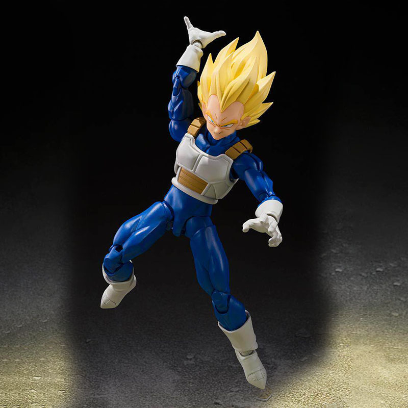 在庫あり本物のバンダイドラゴンボールモデルキット SHF ベ - Model Kit Vegito のレビューと価格
