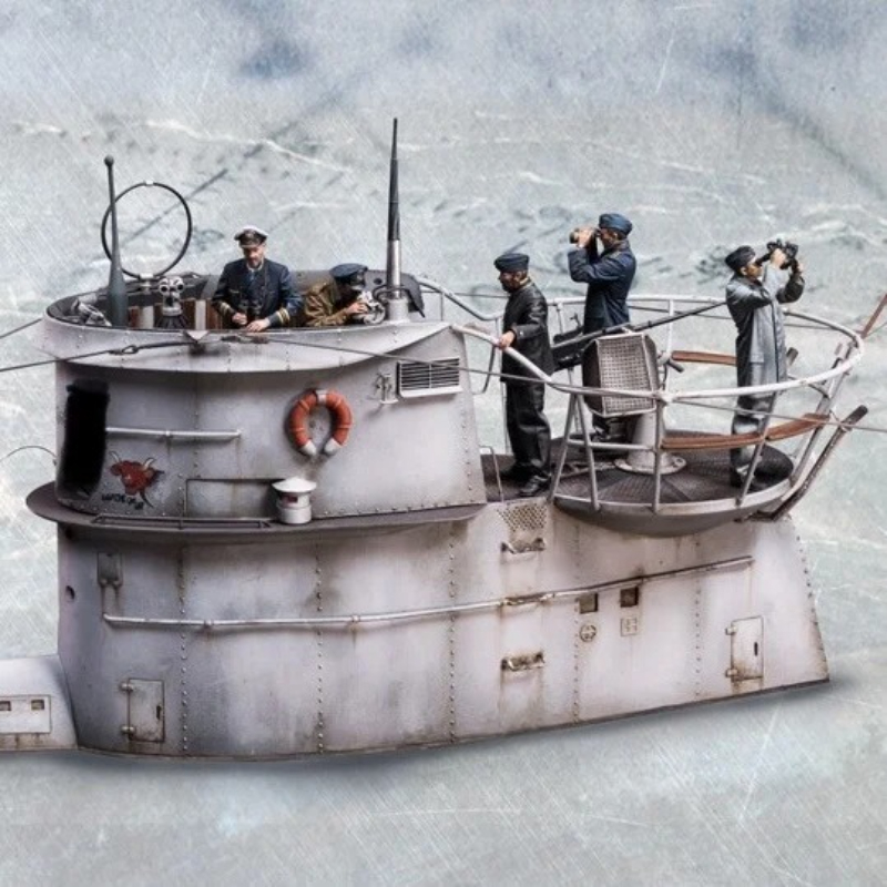 1/35 スケールダイキャスト樹脂フィギュアモデルキット U - Model Kit U Boat のレビューと価格