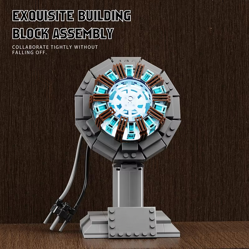 スーパーヒーロー MOC ビルディングブロックセット アイア - Model Kit Iron Man のレビューと価格