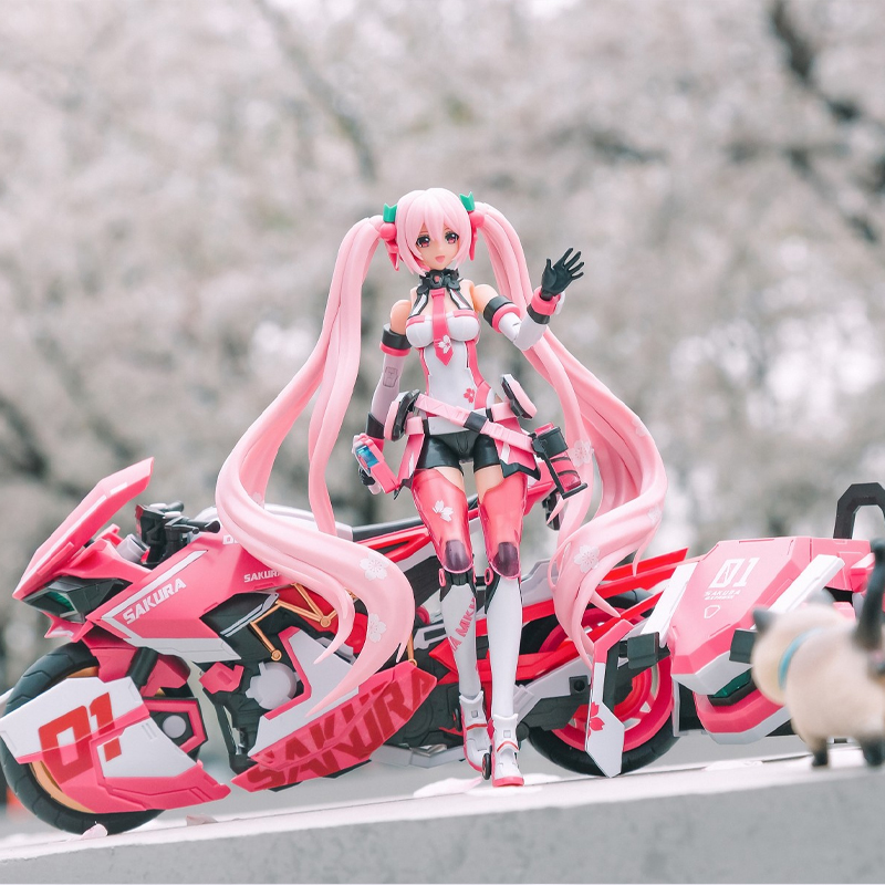 本物のソススキル 初音ミク 桜未来: ピンクソニックブームメ - Model Kit Sonic のレビューと価格