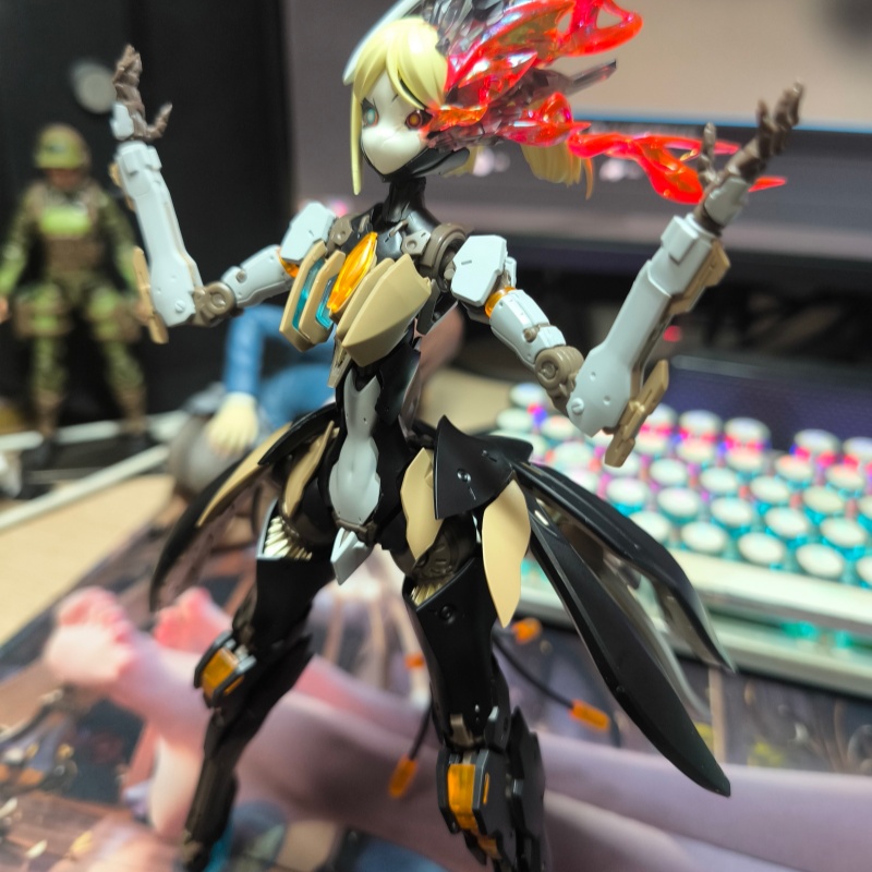 在庫ありオリジナルロサードスターフラワーリリーアニメメカガー - Model Kit Mecha Girl のレビューと価格