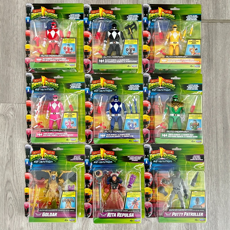 プレイメイツ マイティ・モーフィン・パワーレンジャー リイグ - Model Kit Megazord のレビューと価格