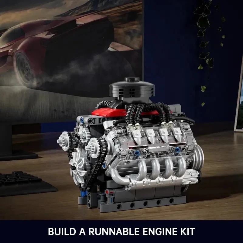 モールドキング 10171 スーパーカー V8 エンジン | - Model Kit V8 Engine のレビューと価格