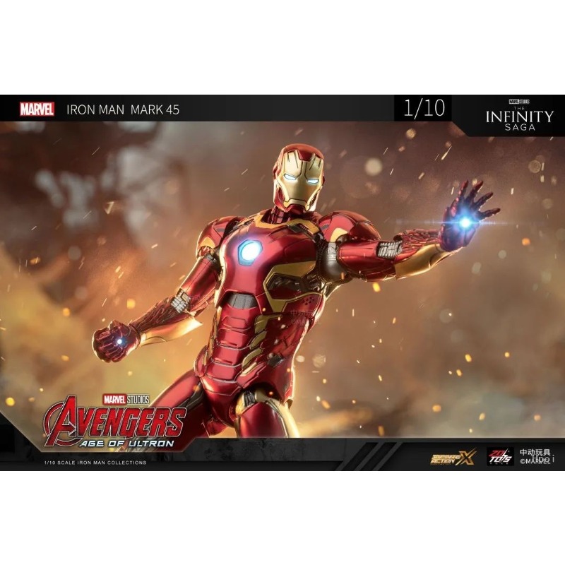 ZD TOYS 正規品 INFINITE ACTION X  - Model Kit Iron Man のレビューと価格