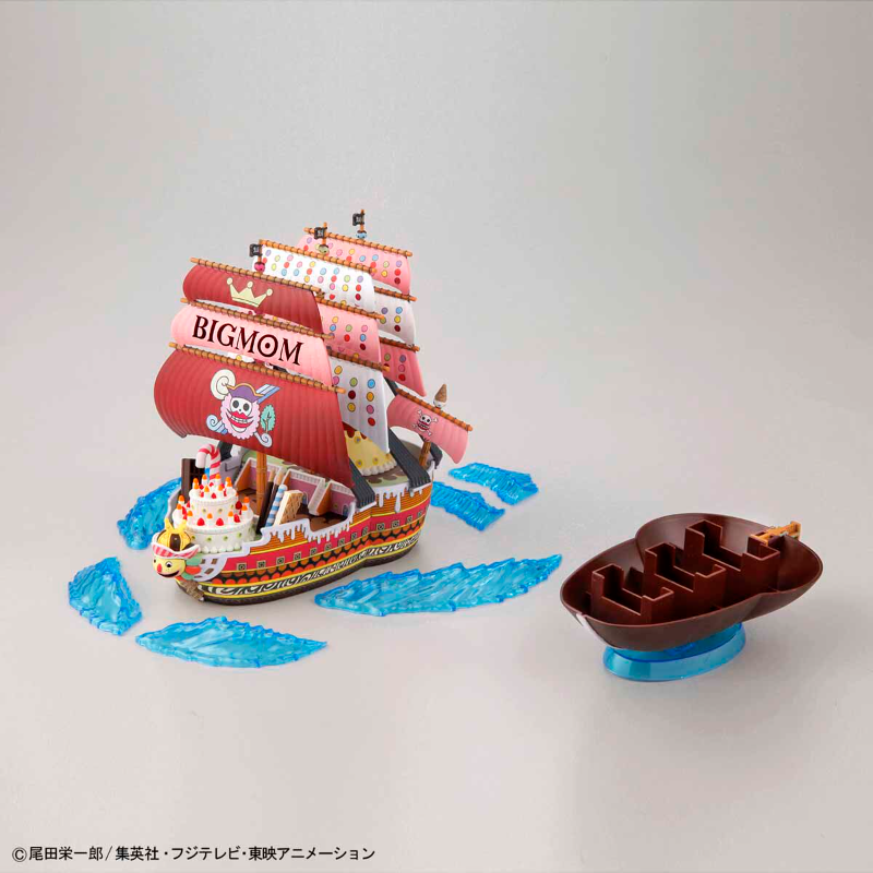 バンダイオリジナルワンピースグランドシップビッグマム 013 - Model Kit One Piece Ship のレビューと価格