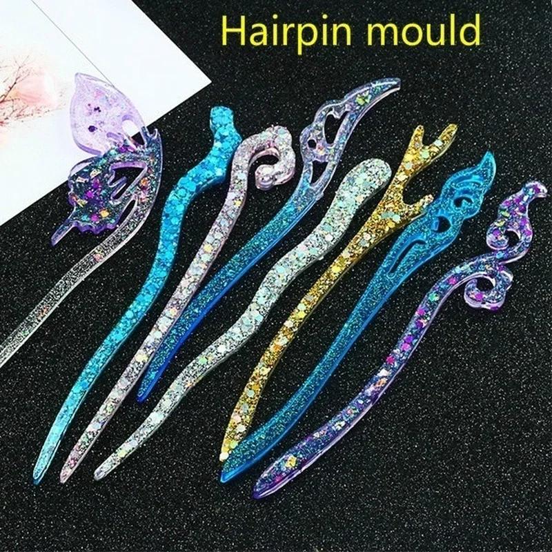 新しい透明ヘアピンシリコーン特殊金型樹脂 DIY ヘアジュエ - Model Kit Resin のレビューと価格