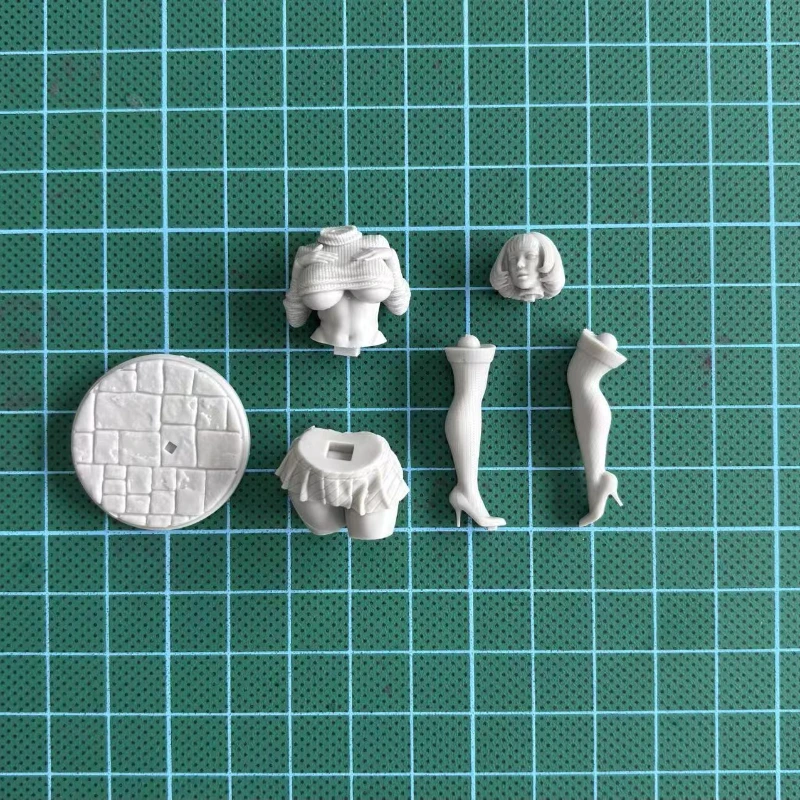 1/24 スケール ダイキャスト樹脂フィギュアモデルキット  - Model Kit Mecha Girl のレビューと価格