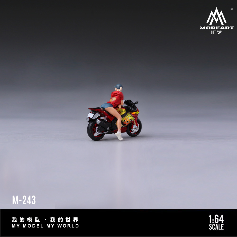 MoreArt 1:64 レジン製モデルバイク ライトニング - Model Kit Resin のレビューと価格