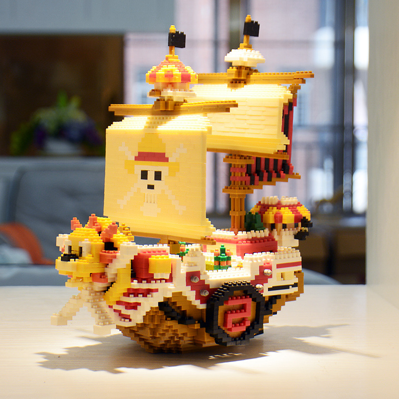 ワンピース ビルディングブロック ルフィ チョッパーシリーズ - Model Kit One Piece Ship のレビューと価格