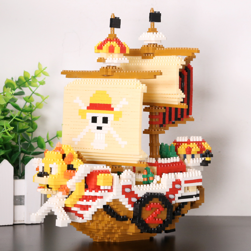 ワンピース ビルディングブロック ルフィ チョッパーシリーズ - Model Kit One Piece Ship のレビューと価格