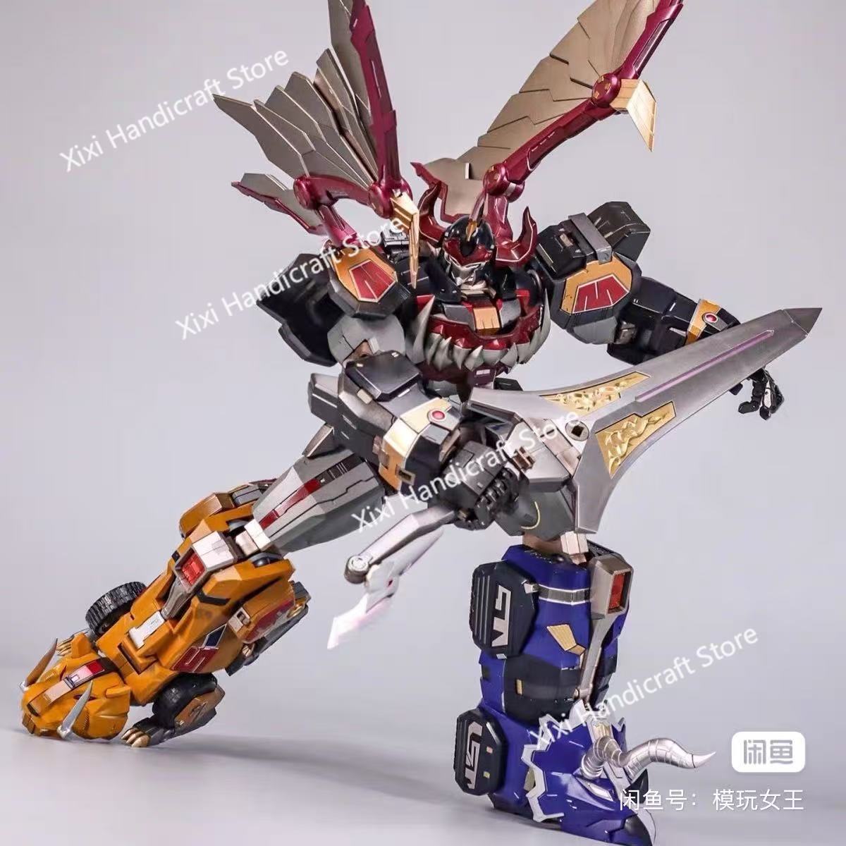 【在庫あり】新品 Ráfaga ZL-01 KO FLAME - Model Kit Megazord のレビューと価格