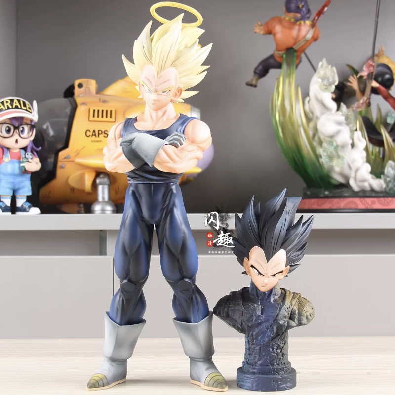 YJ魔人ベジータフィギュア（二頭）ドラゴンボールZアクション - Model Kit Vegito のレビューと価格
