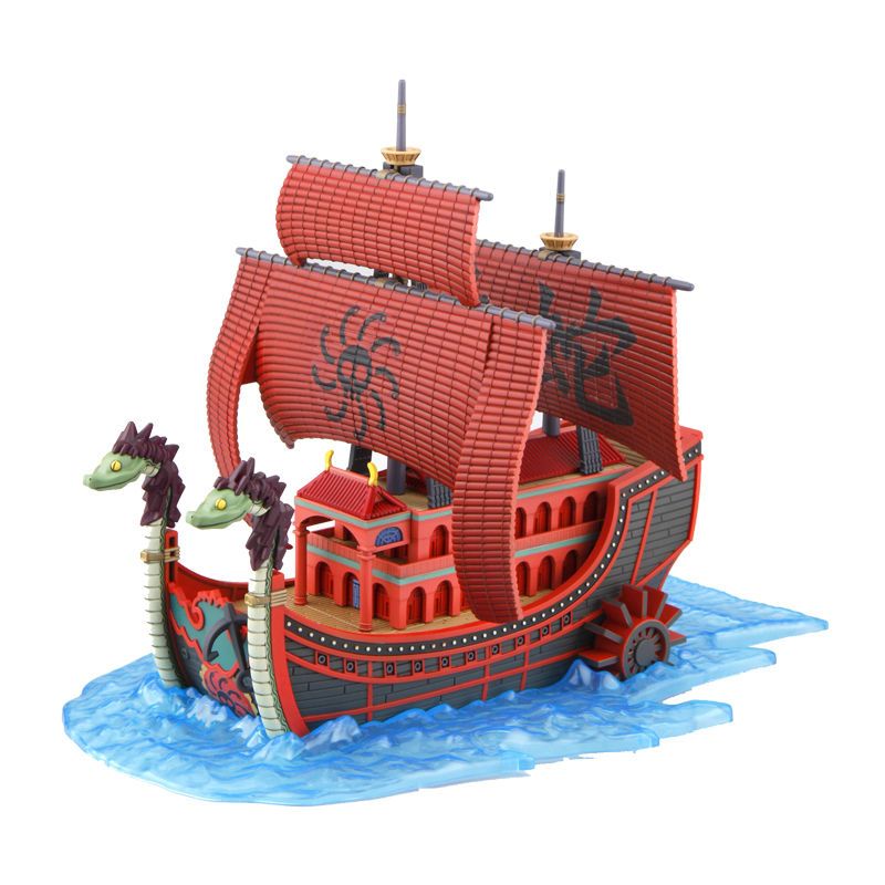 バンダイボア・ハンコック九蛇海賊船ワンピース組立モデルキット - Model Kit One Piece Ship のレビューと価格