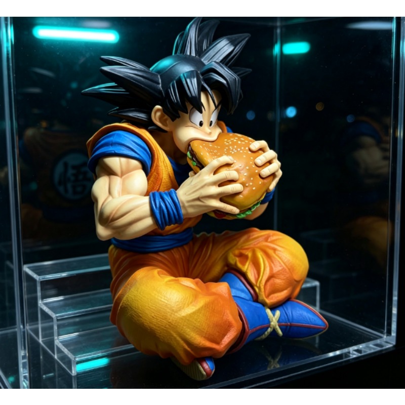 GKドラゴンボールサイヤ人フィギュアJTファクトリーバーガー - Model Kit Vegito のレビューと価格